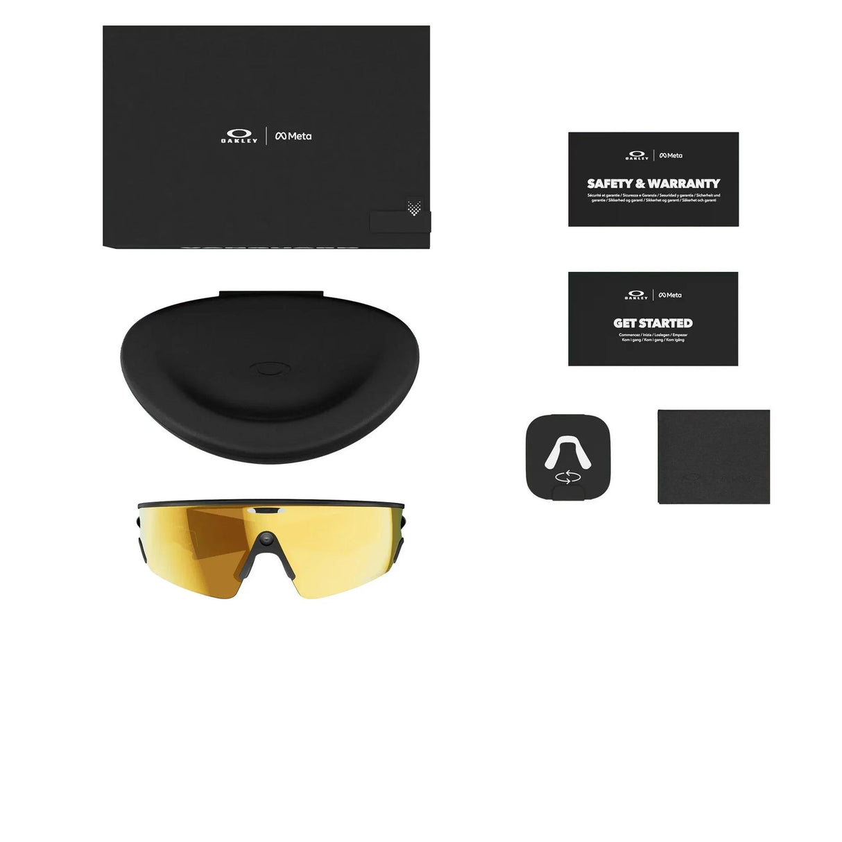 Oakley Meta | OW8001 Vanguard | Black-Prizm 24K