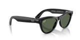Ray-Ban Meta G2 | RW4014 Skyler | Shiny Black G15 Green