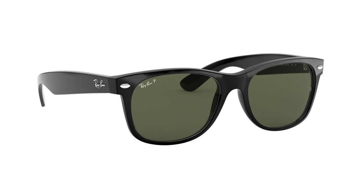 Ray-Ban | RB2132 New Wayfarer | Black Green Polarised
