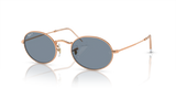 Ray-Ban | 3547 Oval M | Rose Gold Polarised