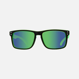 Carve | 1868 Goblin | Black Green Mirrored Polarised