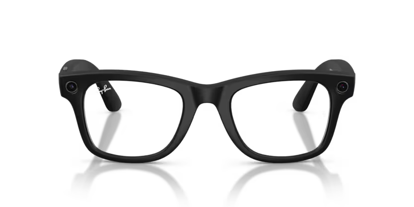 Ray-Ban Meta G2 | RW4012 Wayfarer L | Matte Black Clear