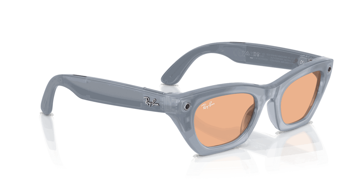 Ray-Ban Meta G3 | RW4015 Zena | Milky Grey Lilac Transitions Copper