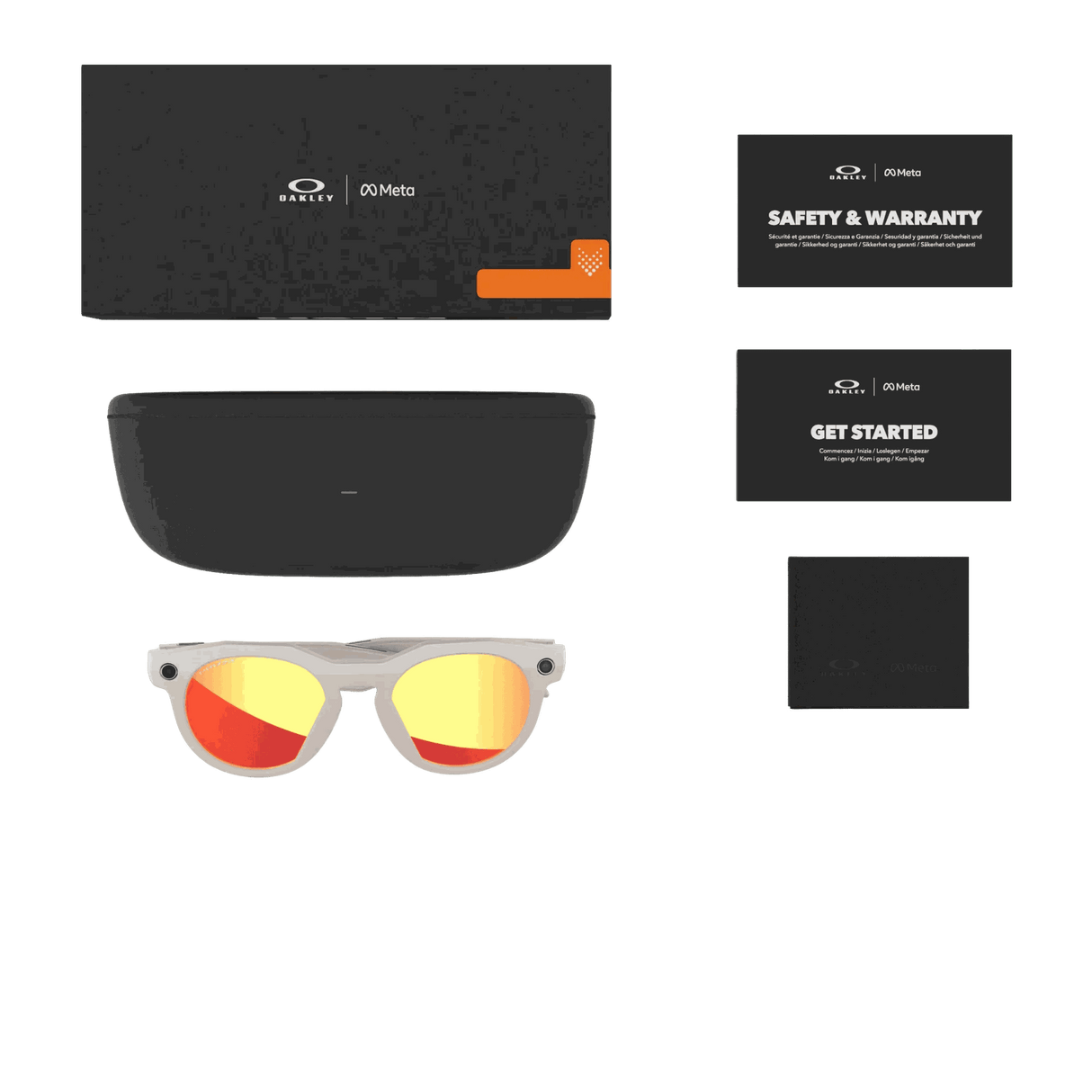 Oakley Meta | OW8002 HSTN | Warm Grey-Prizm Ruby