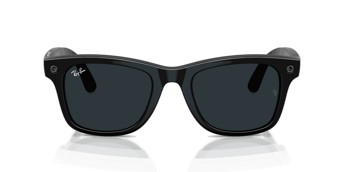 Ray-Ban Meta G3 | RW4011 Wayfarer L | Shiny Black Transitions Gen S Grey