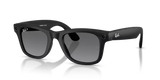 Ray-Ban Meta G2 | RW4012 Wayfarer L | Matte Black Gradient Graphite Polarised