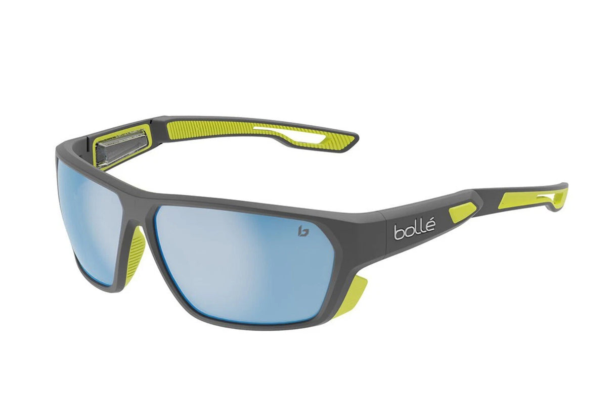 Bolle | Airfin | Matte Grey Acid Sky Blue Polarised