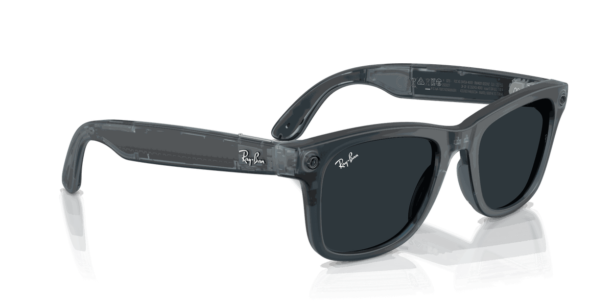 Ray-Ban Meta G3 | RW4011 Wayfarer L | Tp. Mt. Ocean Blue Transitions Gen S Grey
