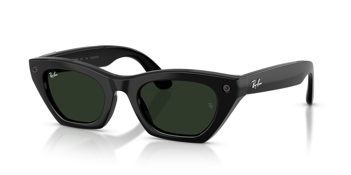 Ray-Ban Meta G3 | RW4015 Zena | Shiny Black Transitions Gen S Graphite Green