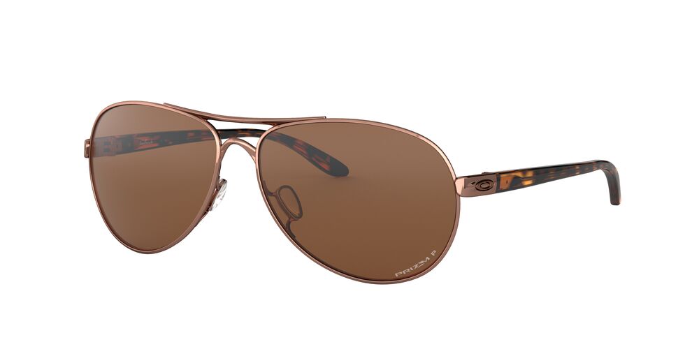 Oakley | OO4079 Feedback | Rose Gold Prism Tungsten Polarised