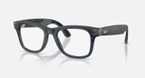 Ray-Ban Meta G3 | RW4011V Wayfarer L | Tp. Mt. Ocean Blue Optical