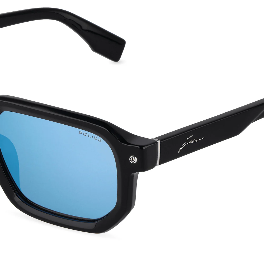Police | SPLU82 | Shiny Black Blue