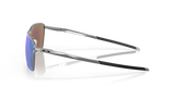 Oakley | OO4142 Ejector | Satine Chrome Prizm Sapphire Lens