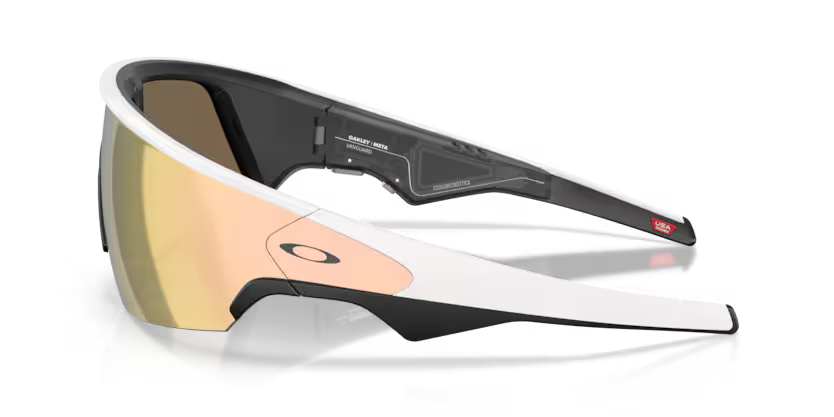 Oakley Meta | OW8001 Vanguard | White Prizm Rose Gold