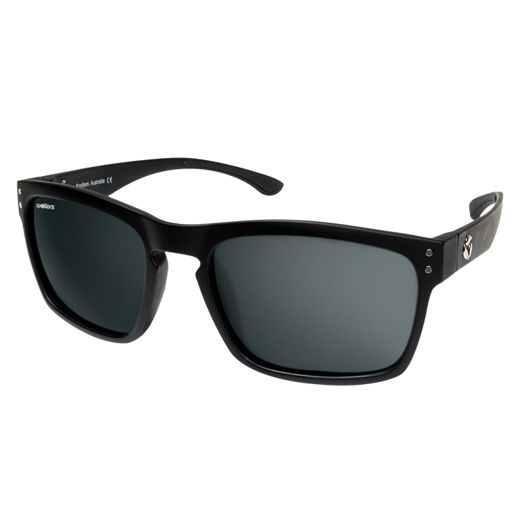Spotters | Crypto | Matte Black Carbon Polarised