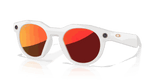 Oakley Meta | OW8002 HSTN | Warm Grey-Prizm Ruby