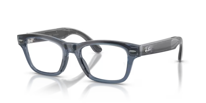 Ray-Ban Meta G3 | RW7005 Burbank L | Transparent Sky Blue Transitions Gen S Sapphire