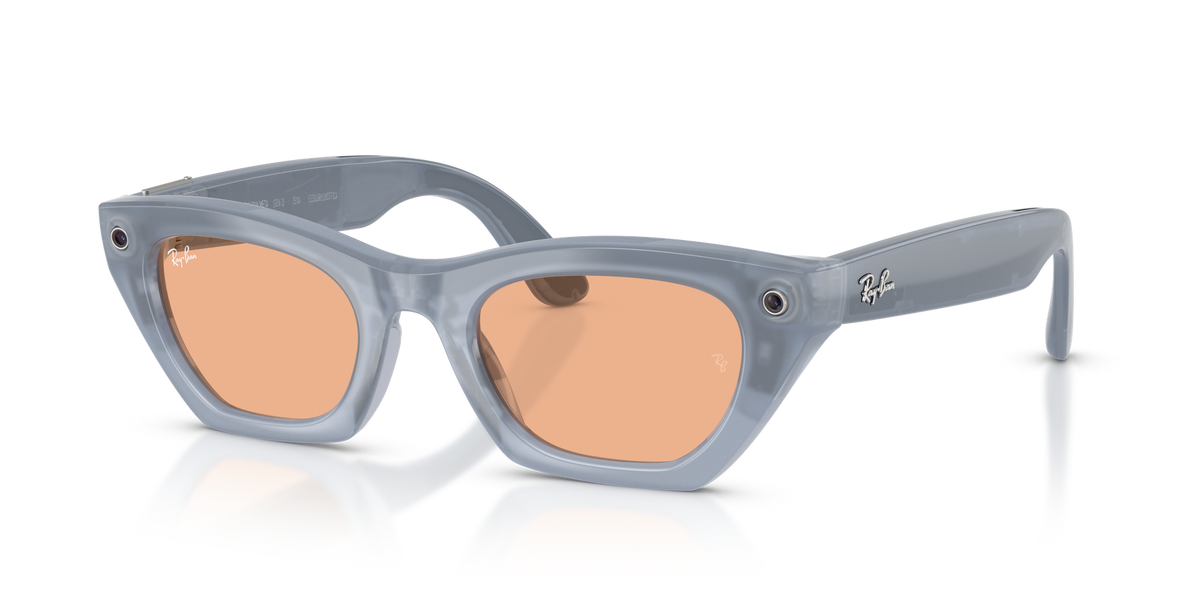 Ray-Ban Meta G3 | RW4015 Zena | Milky Grey Lilac Transitions Copper