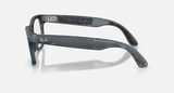 Ray-Ban Meta G3 | RW4011V Wayfarer L | Tp. Mt. Ocean Blue Optical