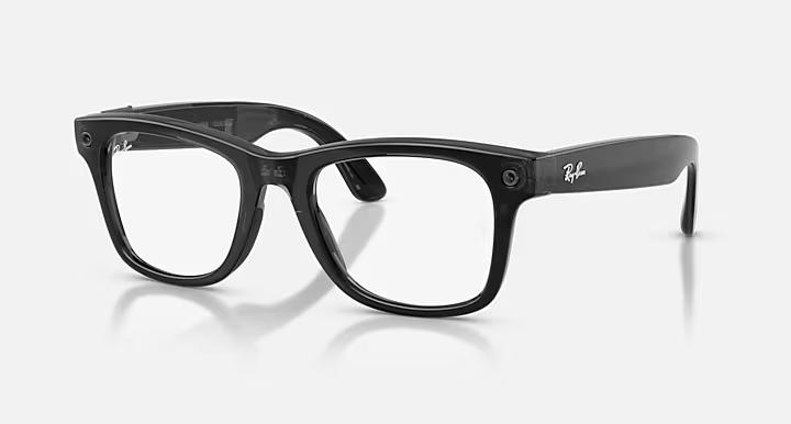 Ray-Ban Meta G3 | RW4011V Wayfarer M | Transp. Black Optical