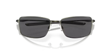 Oakley | OO4075 Square Wire | Carbon Grey Polarised