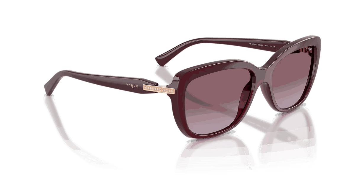 Vogue Eyewear | VO5678SB | Transparent Cherry Gradient Violet