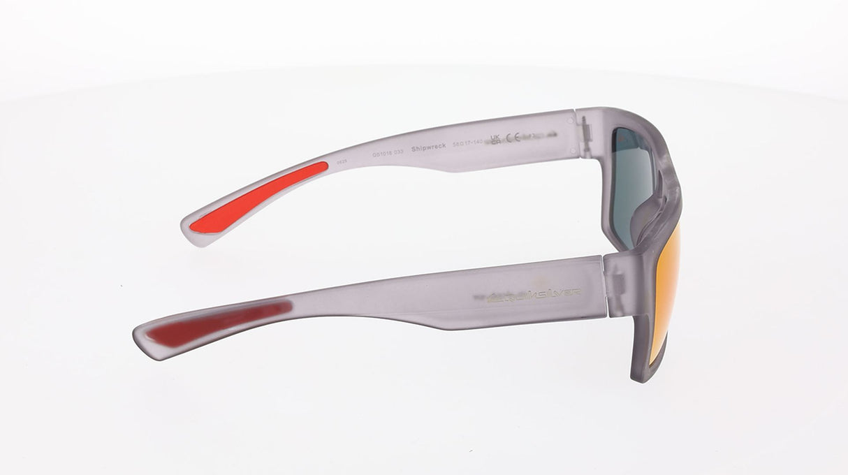 Quiksilver | QS1018 Shipwreck | Transparent Smoke Red Mirror
