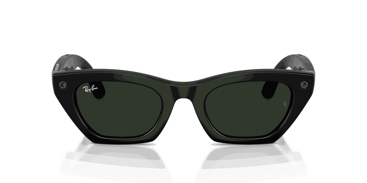 Ray-Ban Meta G3 | RW4015 Zena | Shiny Black Transitions Gen S Graphite Green