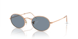 Ray-Ban | 3547 Oval M | Rose Gold Polarised