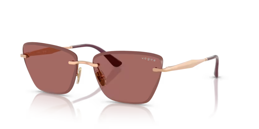 Vogue Eyewear | VO4332S | Rose Gold Dark Purple