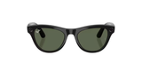Ray-Ban Meta G2 | RW4014 Skyler | Shiny Black G15 Green