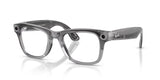 Ray-Ban Meta G2 | RW4012 Wayfarer M | Shiny Transparent Grey Transitions Sapphire
