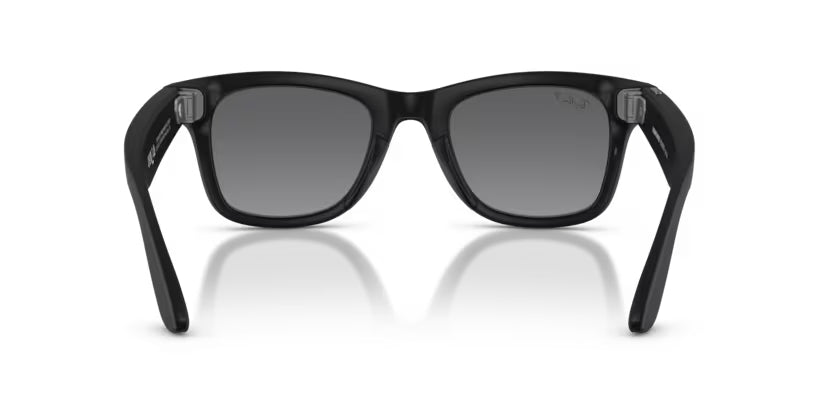 Ray-Ban Meta G2 | RW4012 Wayfarer L | Matte Black Gradient Graphite Polarised