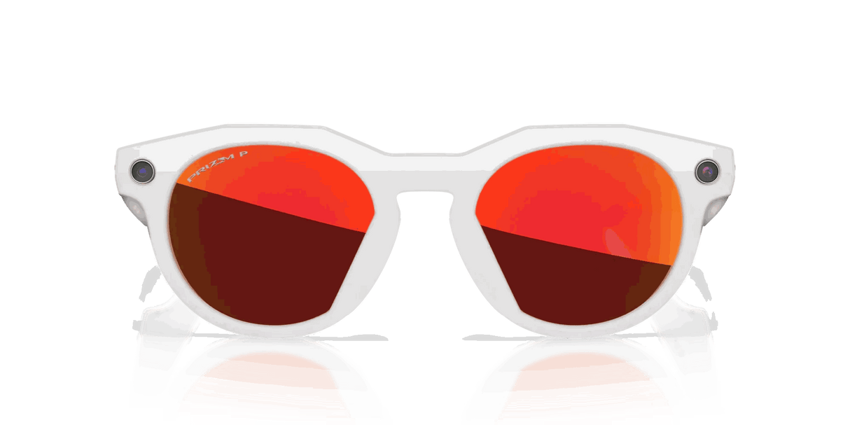 Oakley Meta | OW8002 HSTN | Warm Grey-Prizm Ruby
