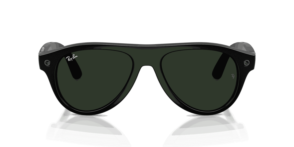 Ray-Ban Meta G3 | RW4016 Aviator | Shiny Black Transitions Gen S Graphite Green