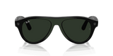 Ray-Ban Meta G3 | RW4016 Aviator | Shiny Black Transitions Gen S Graphite Green