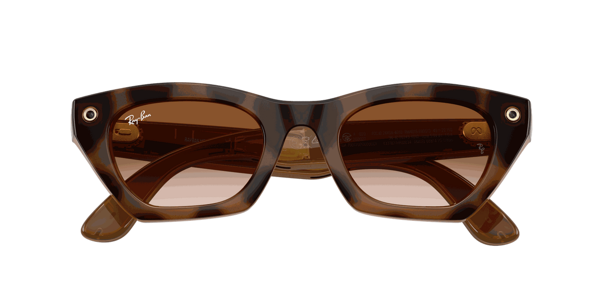 Ray-Ban Meta G3 | RW4015 Zena | Havana Gradient Brown