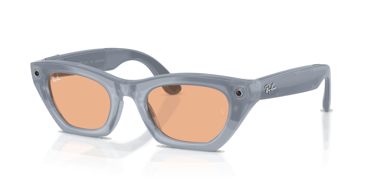 Ray-Ban Meta G3 | RW4015 Zena | Milky Grey Lilac Transitions Copper