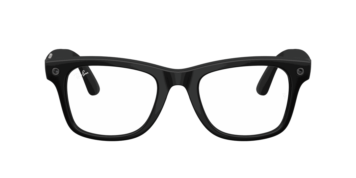 Ray-Ban Meta G3 | RW4011 Wayfarer M | Matte Black Clear BLF&AR