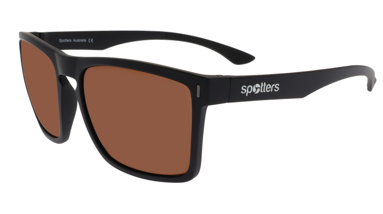Spotters | Phantom | Matte Black Halide Polarised