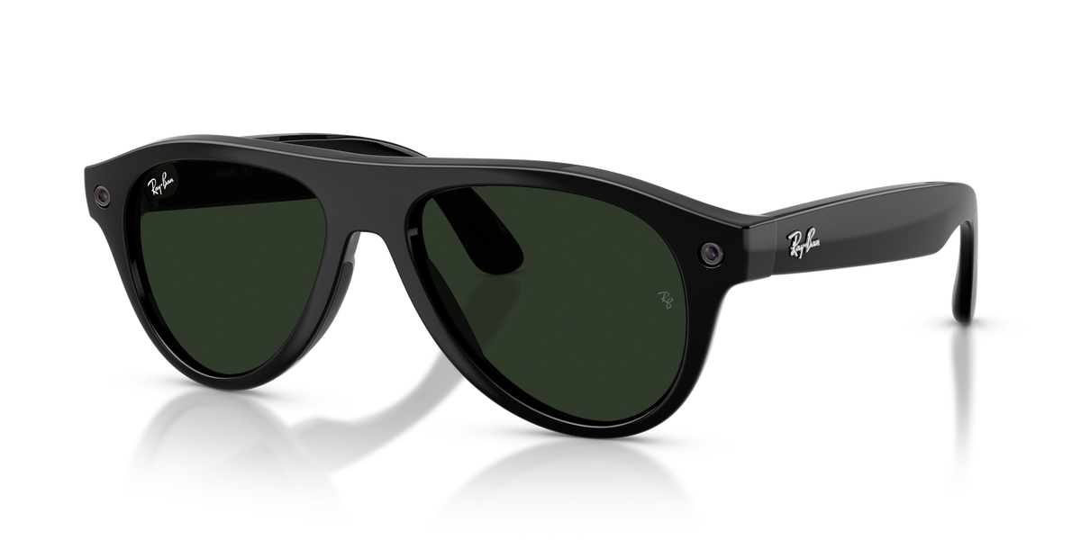 Ray-Ban Meta G3 | RW4016 Aviator | Shiny Black Transitions Gen S Graphite Green