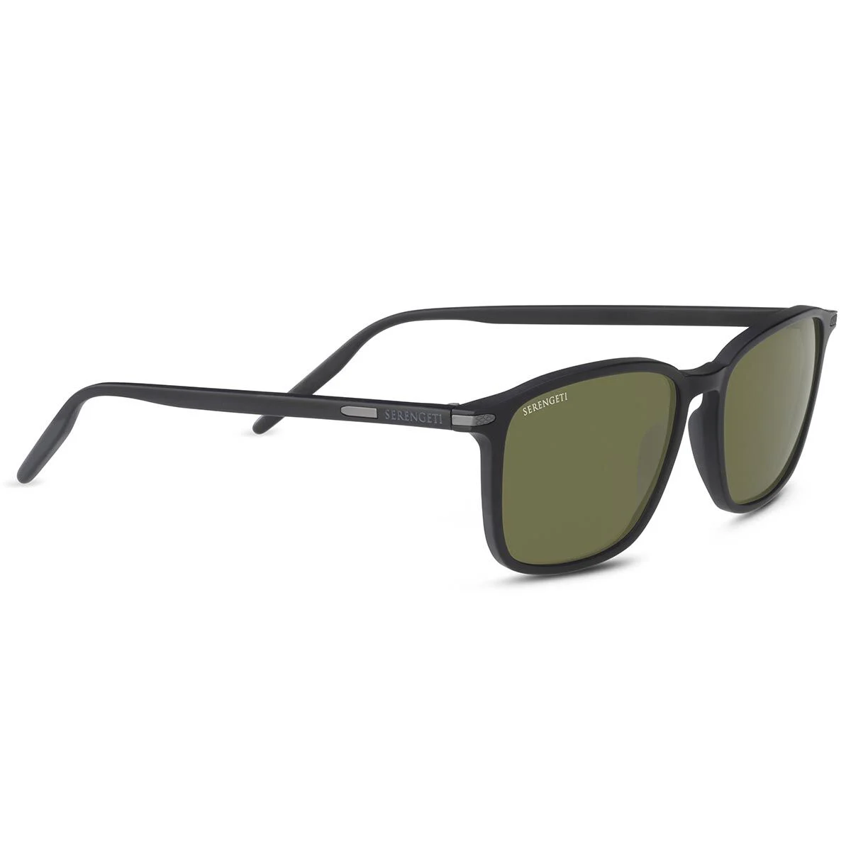 Serengeti | 8930 Lenwood | Matte Black Green Polarised
