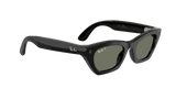Ray-Ban Meta G3 | RW4015 Zena | Shiny Black G15 Green Polarised