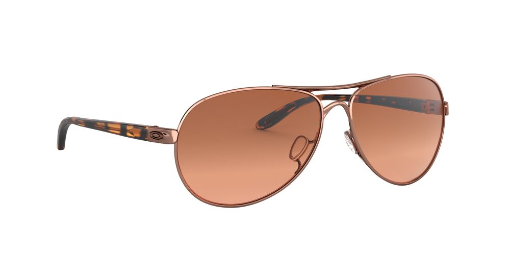 Oakley | OO4079 Feedback | Rose Gold VR50 Gradient Brown