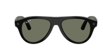 Ray-Ban Meta G3 | RW4016 Aviator | Shiny Black G15 Green Polarised