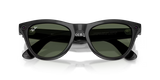 Ray-Ban Meta G2 | RW4014 Skyler | Shiny Black G15 Green