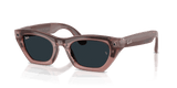 Ray-Ban Meta G3 | RW4015 Zena | Milky Pink Blush Transitions Gen S Grey