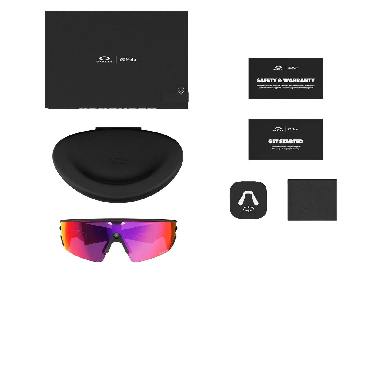 Oakley Meta | OW8001 Vanguard | Black-Prizm Road
