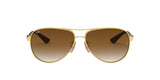 Ray-Ban | RB8313 Aviator Carbon Fibre | Arista Gradient Brown