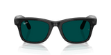 Ray-Ban Meta G3 | RW4011 Wayfarer L | Transp. Black Transitions Aquamarine